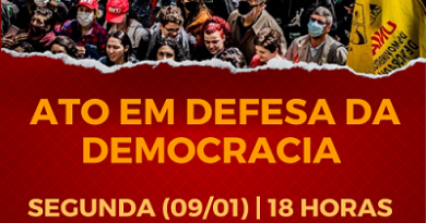 Nota Pública: Sind-Saúde/MG repudia atos antidemocráticos ocorridos em Brasília neste domingo (8)