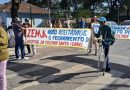 Comunidade e trabalhadores fazem protesto contra fechamento de leitos do Hospital Dr.Orestes Diniz