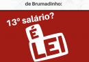 Nota das entidades sindicais de Brumadinho sobre a fala do prefeito em relação ao salário e 13º: