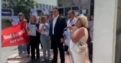 Trabalhadores da Saúde realizam ato após agressão a enfermeira em hospital infantil de BH