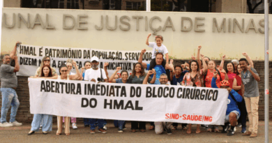 28/10: Manifestação na porta do TJMG pata acompanhar audiência do HMAL