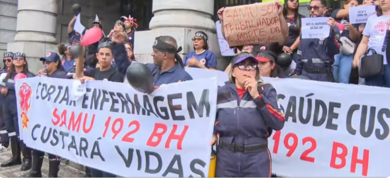 PBH corta técnicos de enfermagem e reduz equipes do SAMU em BH